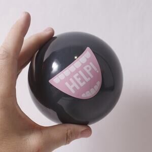 Help Magic 8 Ball by Toysmith Questions Answers Party Fun ~ 260304-WH 1035